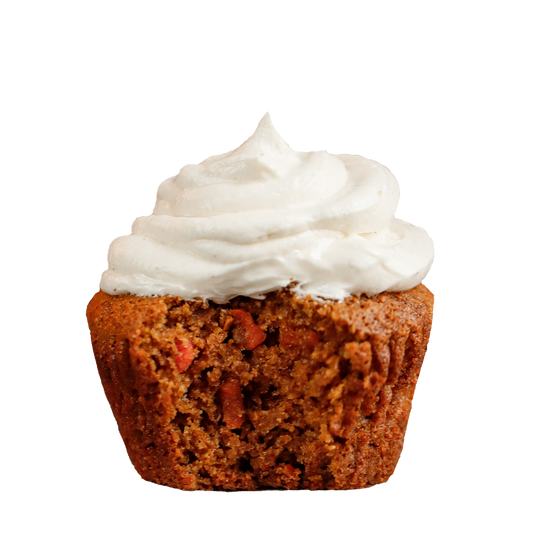 Carrot Cupcake with Dairy-Free Cream Cheese Frosting