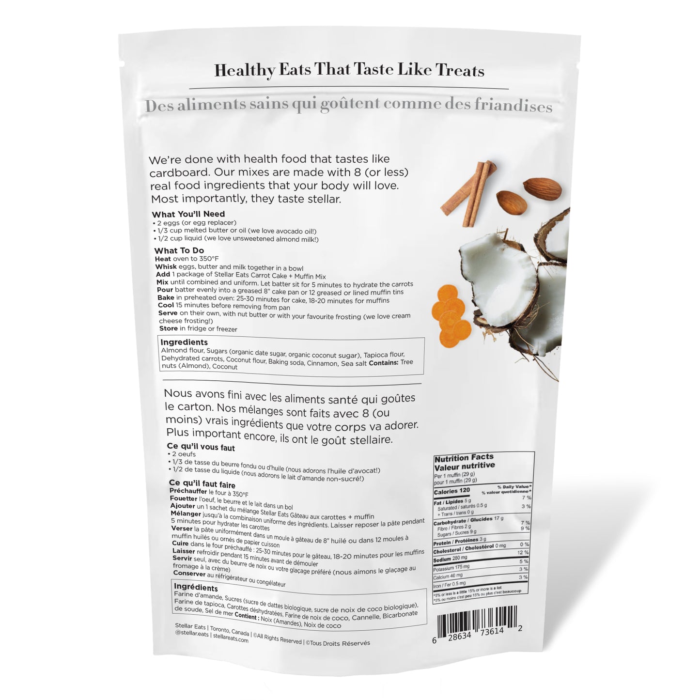 Carrot Cake + Muffin Mix