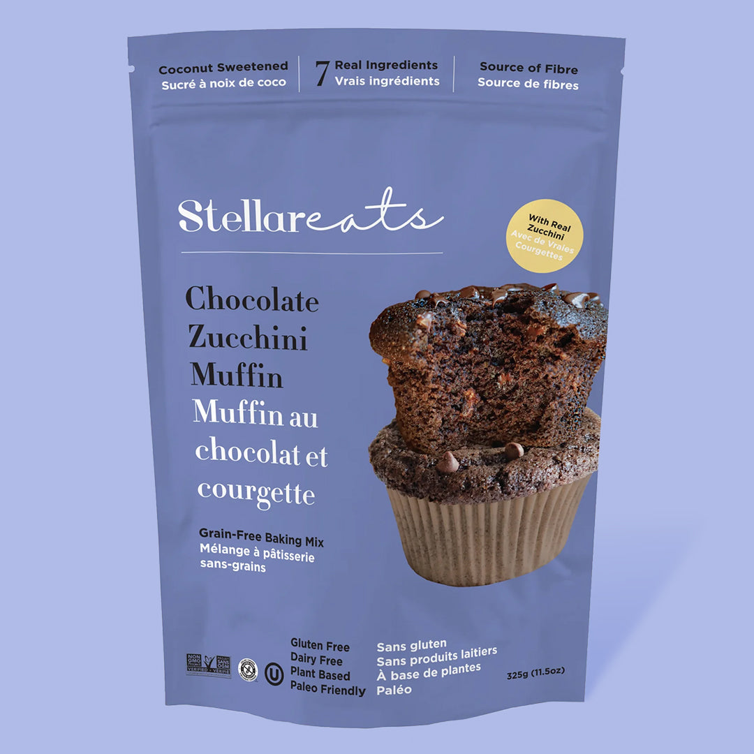 Grain-Free Chocolate Zucchini Muffin Mix – Stellar Eats