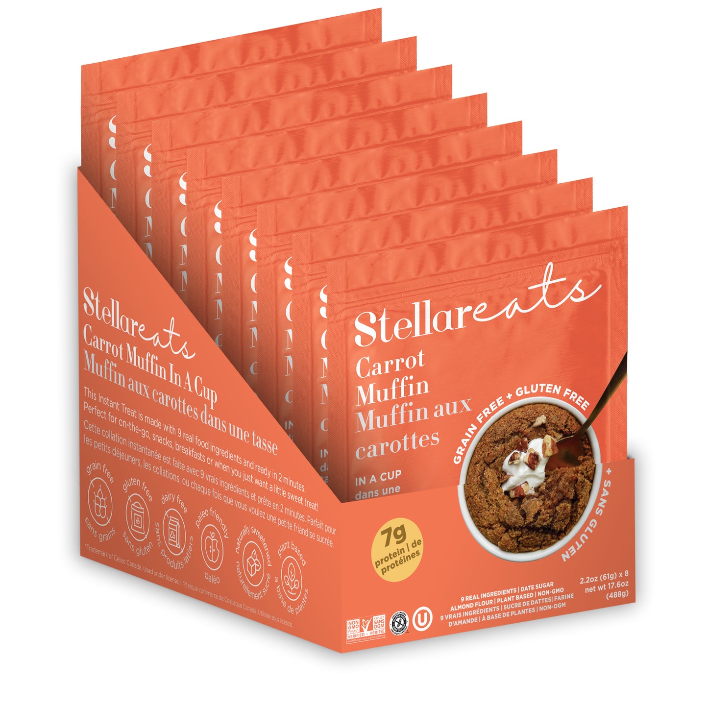 Carrot Muffin In A Cup (8 pack)