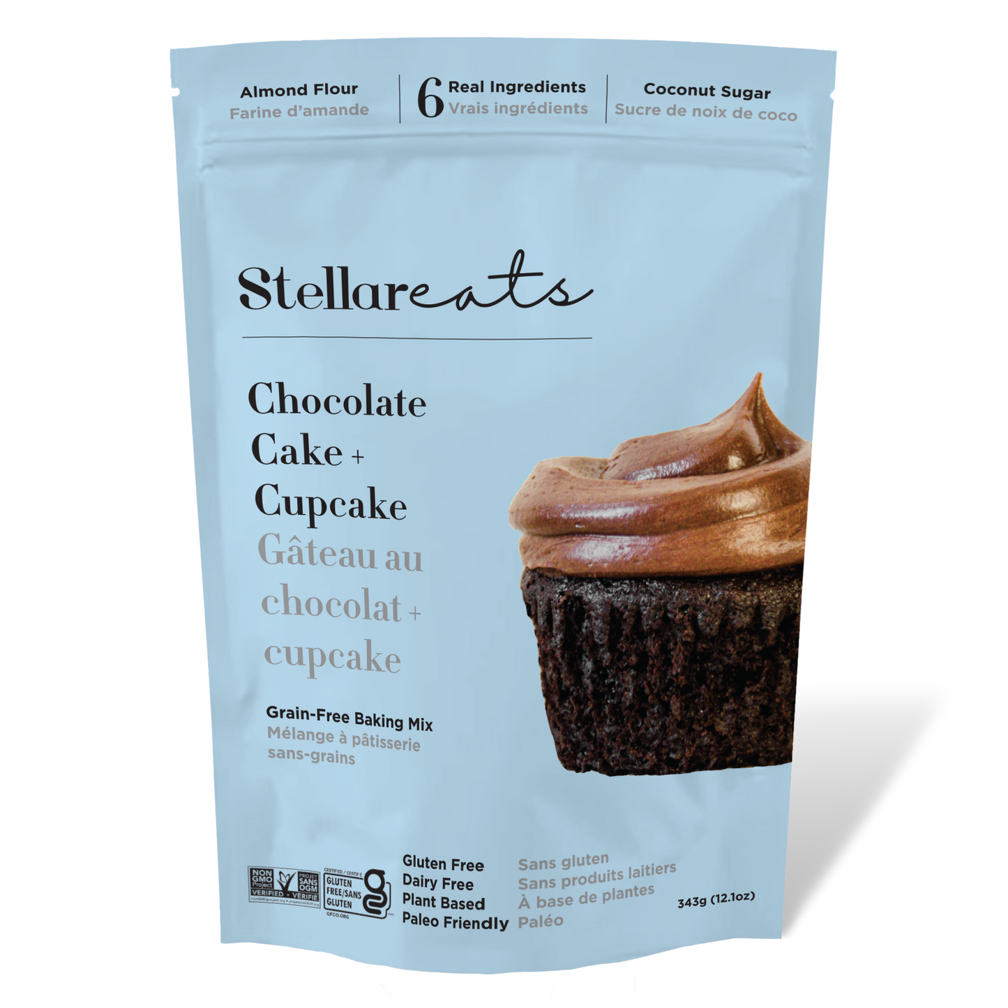 Grain Free Chocolate Cake + Cupcake Mix