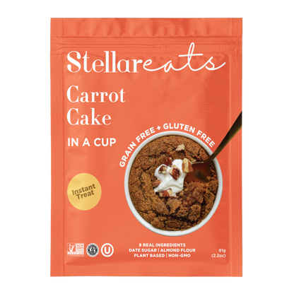 Instant Treat: Carrot Cake In A Cup (8 pack)