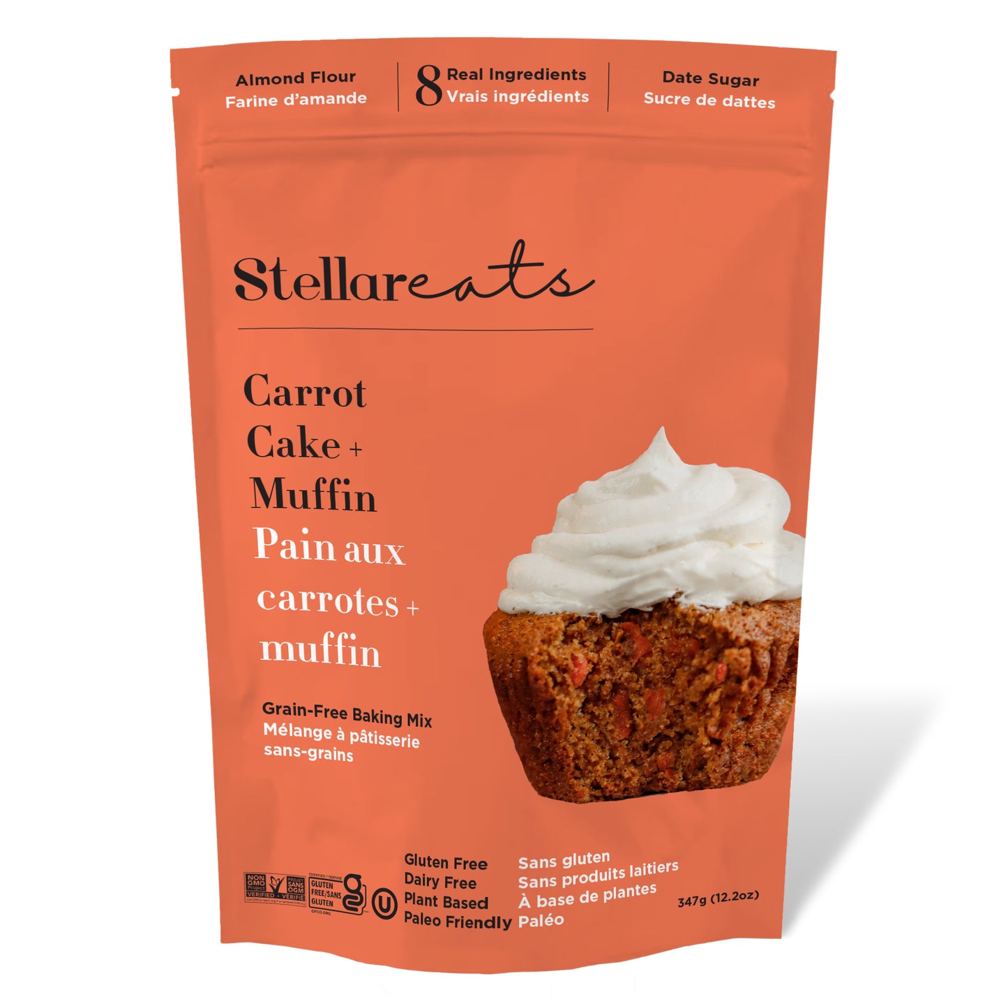 Grain Free Carrot Cake + Muffin Mix