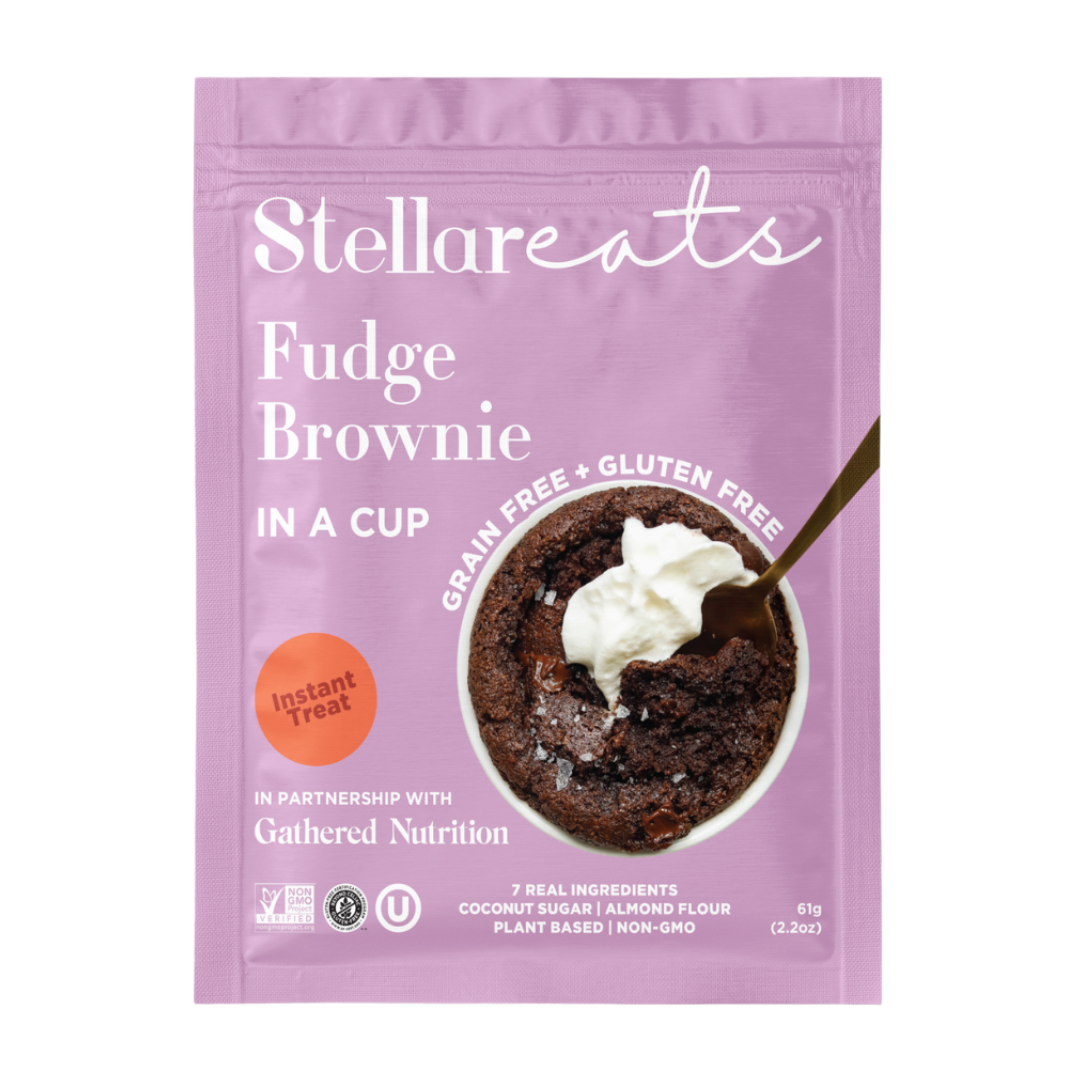 Instant Treat: Fudge Brownie In A Cup (8 pack)