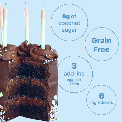 Chocolate Cake + Cupcake Mix