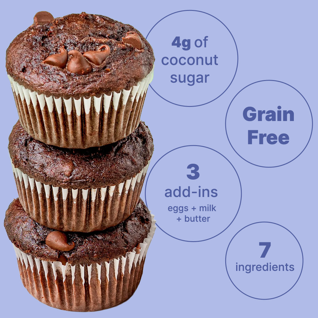 アルバム・スクラップ MUFFIN Grain-Free Chocolate Zucchini Muffin Mix – Stellar Eats