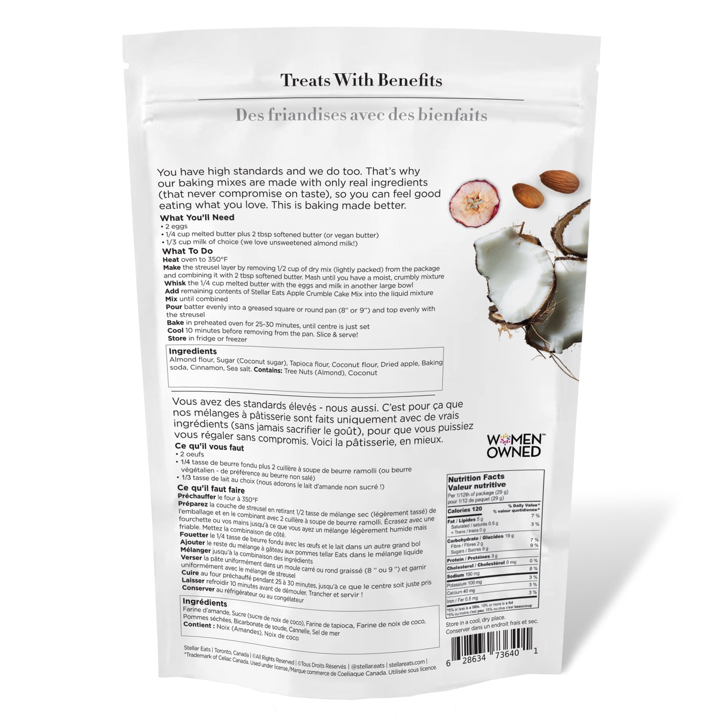 Apple Crumble Cake Mix