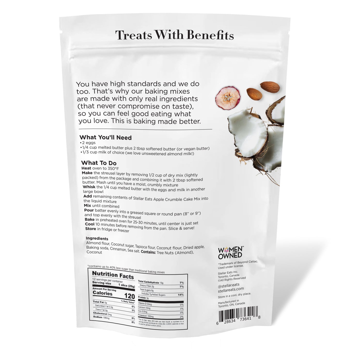 Apple Crumble Cake Mix