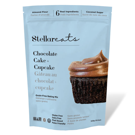 Grain Free Chocolate Cake + Cupcake Mix