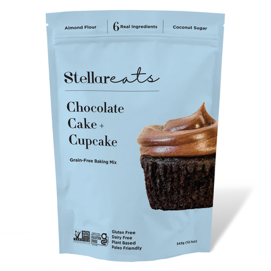 Grain Free Chocolate Cake + Cupcake Mix