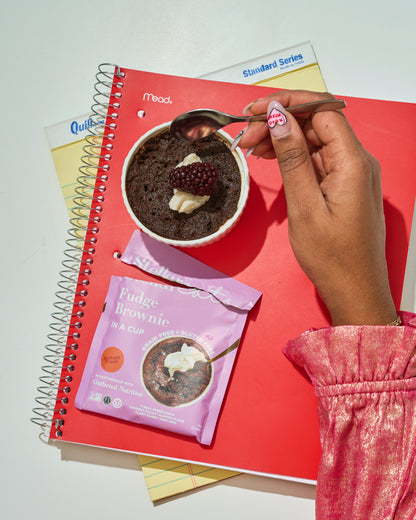 Instant Treat: Fudge Brownie In A Cup (8 pack)