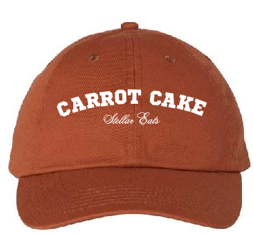 Stellar Eats Carrot Cake Hat - Burnt Orange